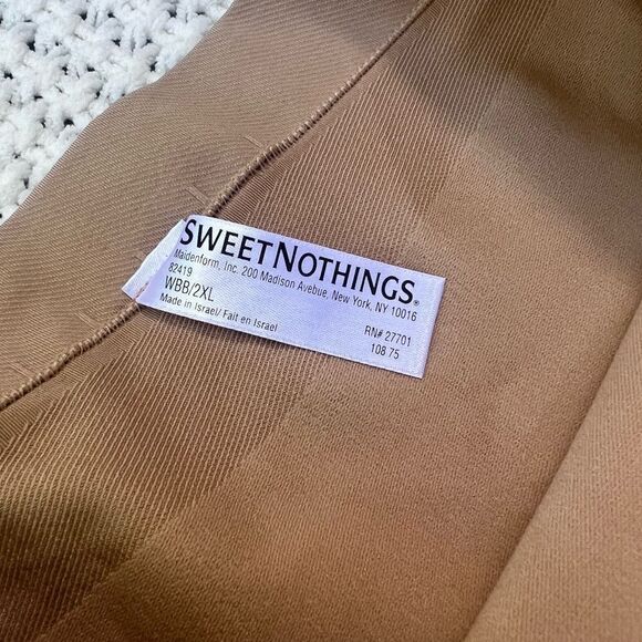 Maidenform Sweet Nothings Style 82419 One Fabulous Shaper Brief Beige Size 2XL - Picture 3 of 3